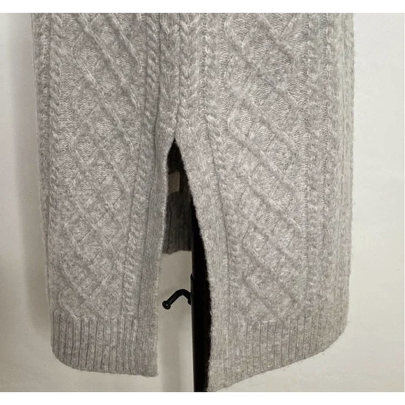 HOUSE of Harlow 1960 Sweater Dress Turtleneck Gray Size M - Picture 5 of 10